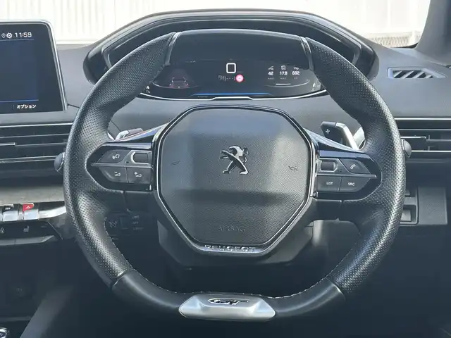 プジョー ５００８ GT ブルーHDi 香川県 2021(令3)年 4.8万km 青 純正メーカーナビ/360°ビジョン/PEUGEOT iConnect Advanced/・コネクテッドナビゲーション/・音声コントロール/・ミラースクリーン(AppleCarPlay/AndroidAuto)/・eリモートコントロール/・ソフトウェアアップデート/アクティブセーフティブレーキ/アクティブクルーズコントロール/アドバンスドグリップコントロール/フルLEDヘッドライト/テップレザーシート/アルカンタラシート/運転席メモリ付きパワーシート/前席ヒートシーター/パワーバックドア/革巻きステアリング/ステアリングリモコン/ブラインドスポットモニター/純正18インチアルミホイール/コーナーセンサー/ETC/ドライブレコーダー/オートエアコン/パワーウィンドウ/プッシュスタート/スマートキー