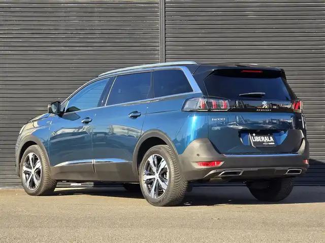 プジョー ５００８ GT ブルーHDi 山梨県 2021(令3)年 4.8万km 青 ３列シート/ＡＣＣ/LKA/BSM/３６０°カメラ/ドライビングモード/インテリジェントハイビーム/ＡｐｐｌｅＣａｒＰｌａｙ/AndoroidAuto/ＢＴ/置き充電/運転席Ｐシート/前席シートH/ドラレコ