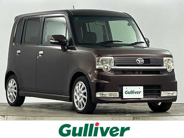 ダイハツ ムーヴ コンテ カスタム RS 愛知県 2010(平22)年 4.6万km プラムブラウンクリスタルマイカ 禁煙車/純正7インチナビ/（AM/FM/CD/DVD/Bluetooth/ワンセグTV）/ドライブレコーダー/純正15インチアルミホイール/純正フロアマット/スマートキー/フロントフォグランプ/ベンチシート/スペアタイヤ/電動格納ミラー