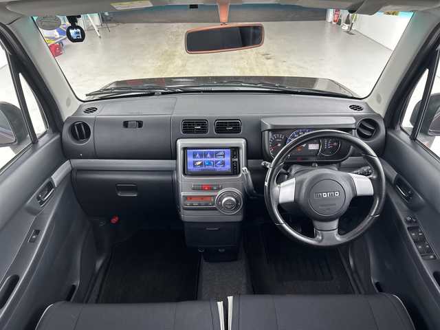 ダイハツ ムーヴ コンテ カスタム RS 愛知県 2010(平22)年 4.6万km プラムブラウンクリスタルマイカ 禁煙車/純正7インチナビ/（AM/FM/CD/DVD/Bluetooth/ワンセグTV）/ドライブレコーダー/純正15インチアルミホイール/純正フロアマット/スマートキー/フロントフォグランプ/ベンチシート/スペアタイヤ/電動格納ミラー