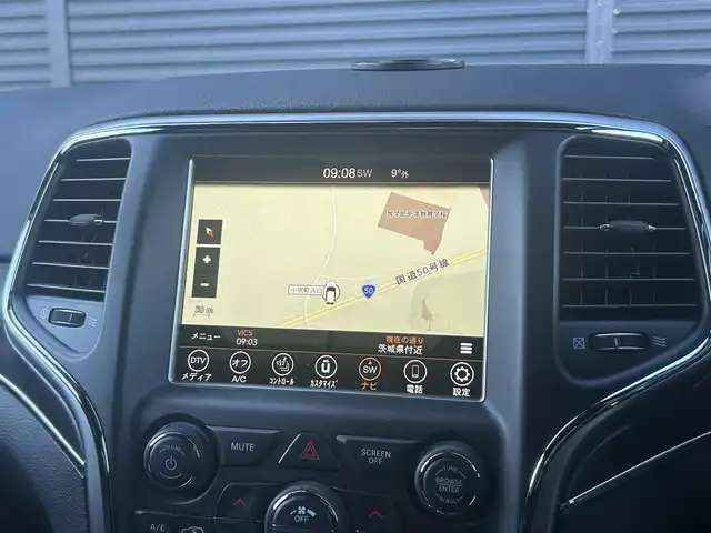 クライスラー・ジープ ジープ グランドチェロキー 茨城県 2019(平31)年 4.5万km 黒 後期型 /衝突軽減B /ACC /黒革 /Sヒ-タ- /ベンチレ-ション /サイドステップ/ナビ /TV/BT/USB /Bカメラ /パ-クディスタンス /レ-ンセンス /BSM /LED /PWシ-ト /PWテ-ルゲ-ト /ステアリングヒ-タ-/ALPINEサウンド /ETC /ル-フレ-ル /前後ドラレコ /禁煙車