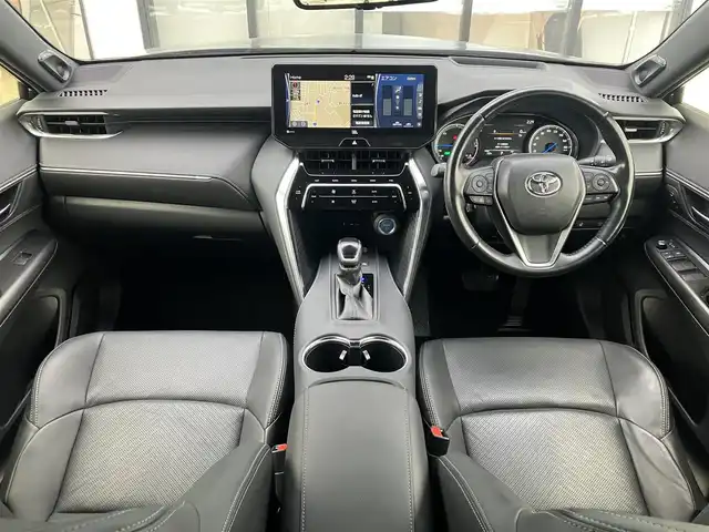 トヨタ ハリアー ハイブリッド Z レザーパッケージ 道南・函館 2021(令3)年 3.5万km プレシャスブラックパール /純正ナビ//フルセグTV//ドライブレコーダー//全周囲カメラ//モデリスタエアロ//デジタルインナーミラー//純正アルミホイール//JBLサウンド//ETC//パワーバックドア//オートマチックハイビーム//ブラインドスポットモニター//クリアランスソナー//クルーズコントロール