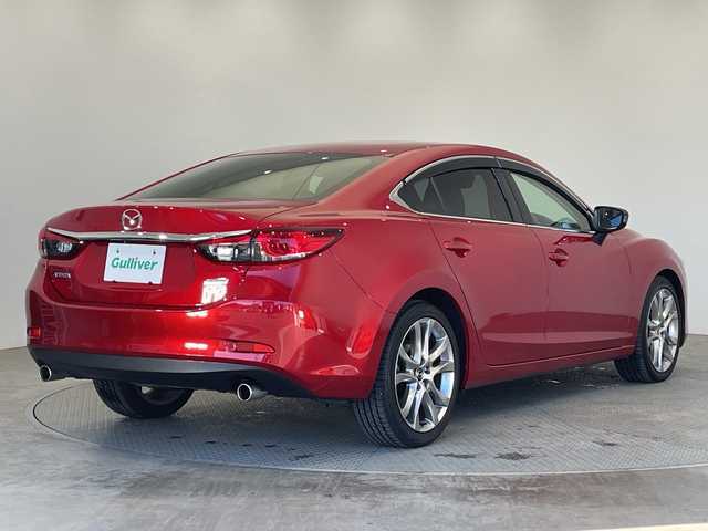 マツダ アテンザ セダン XD Lパッケージ 栃木県 2013(平25)年 8万km ソウルレッドプレミアムメタリック 純正ナビ/(CD/DVD/フルセグTV/Bluetooth/USB)/バックカメラ/BOSEサウンドシステム/スマートブレーキサポート/レーダークルーズコントロール/車線逸脱警報システム/ハイビームコントロールシステム/純正アルミホイール/純正フロアマット/黒レザーシート/シートメモリー/パワーシート/シートヒーター/アドバンストキーレスエントリーシステム/レーンキープアシスト/横滑り防止装置/ABS/AFS/スマートキー/プッシュスタート/禁煙車