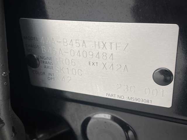 日産 ルークス X ターボ 沖縄県 2023(令5)年 5.2万km ブラック 純正９インチナビ（MM222D-L）/（フルセグTV　Bluetooth　SD）/純正ドライブレコーダー/ビルトインETC/両側パワースライドドア/サーキュレーター/エマージェンシーブレーキ/スマートキー/プッシュスタート/純正フロアマット
