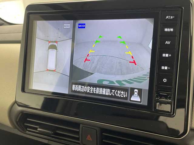 日産 ルークス X ターボ 沖縄県 2023(令5)年 5.2万km ブラック 純正９インチナビ（MM222D-L）/（フルセグTV　Bluetooth　SD）/純正ドライブレコーダー/ビルトインETC/両側パワースライドドア/サーキュレーター/エマージェンシーブレーキ/スマートキー/プッシュスタート/純正フロアマット