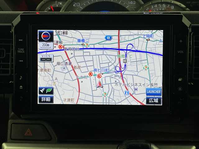 ダイハツ ウェイク G SA 新潟県 2015(平27)年 12万km トニコオレンジメタリック 4WD/フリップダウンモニター/純正ナビ/　　フルセグ/CD/DVD/BT/バックカメラ/両側パワースライドドア/LEDオートライト/シートヒーター/純正15インチアルミホイール/ステアリングスイッチ/スマートキー/ETC