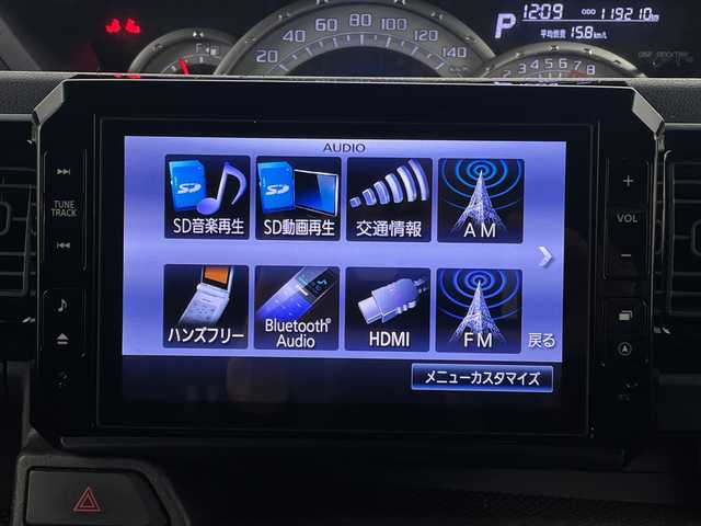 ダイハツ ウェイク G SA 新潟県 2015(平27)年 12万km トニコオレンジメタリック 4WD/フリップダウンモニター/純正ナビ/　　フルセグ/CD/DVD/BT/バックカメラ/両側パワースライドドア/LEDオートライト/シートヒーター/純正15インチアルミホイール/ステアリングスイッチ/スマートキー/ETC