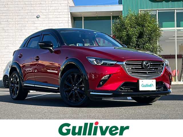 マツダ ＣＸ－３ 15S スーパー エッジー 鹿児島県 2022(令4)年 2.7万km ソウルレッドクリスタルM ワンオーナー /マツダコネクトナビ/Bluetoothオーディオ/フルセグTV/CD/DVD再生可/全方位カメラ/前方ドライブレコーダー/追従型クルーズコントロール/パドルシフト/D席パワーシート/前席シートヒーター/ETC/純正アルミ/純正フロアマット/保証書/取扱説明書/スペアキー1本（スマートキー）