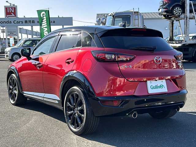 マツダ ＣＸ－３ 15S スーパー エッジー 鹿児島県 2022(令4)年 2.7万km ソウルレッドクリスタルM ワンオーナー /マツダコネクトナビ/Bluetoothオーディオ/フルセグTV/CD/DVD再生可/全方位カメラ/前方ドライブレコーダー/追従型クルーズコントロール/パドルシフト/D席パワーシート/前席シートヒーター/ETC/純正アルミ/純正フロアマット/保証書/取扱説明書/スペアキー1本（スマートキー）