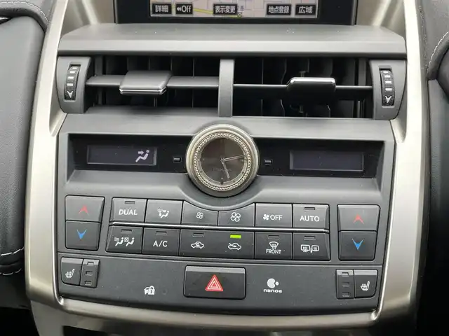 レクサス ＮＸ 200t Iパッケージ 群馬県 2015(平27)年 6.9万km ソニッククォーツ ナビ　/フルセグ　/バックカメラ　/サイドカメラ　/パワーバックドア　/レーダークルーズコントロール　/ステアリングヒーター　/レザーシート　/シートヒーター　/メモリーシート　/ＬＥＤヘッドライト　/純正フロアーマット