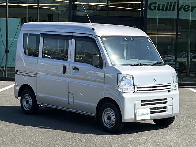 スズキ エブリイ PA 鹿児島県 2020(令2)年 5万km シルキーシルバーメタリック 禁煙車/衝突被害軽減ブレーキ/ハイルーフ/オートギアシフト（5AGS)/クリアランスソナー/レーンディパーチャーアラート/トランクションコントロール/ラバーマット/ドアバイザー/WSRSエアバック/ABS/エアコン