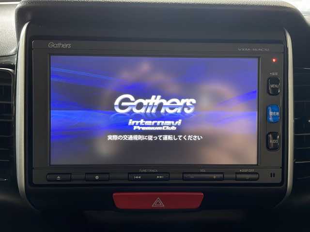 ホンダ Ｎ ＢＯＸ カスタム G ターボ Lパッケージ 広島県 2015(平27)年 5.5万km スマートブラック 純正ナビ/両側パワースライドドア/バックカメラ/ハーフレザーシート/クルーズコントロール/パドルシフト/キセノンヘッドライト/オートライト/純正アルミホイール/スマートキー