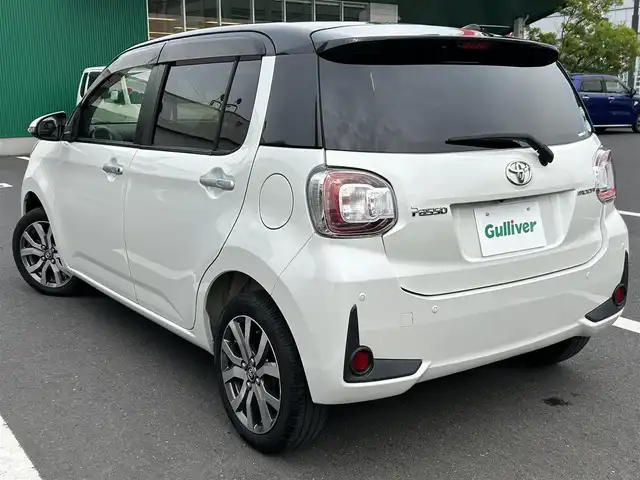 トヨタ パッソ モーダ　Gパッケージ 島根県 2018(平30)年 3.4万km ブラックマイカメタリック/パールホワイト2トーン 純正SDナビ/フルセグTV/Bluetoothオーディオ/DVD再生/全方位/バックカメラ/純正ドライブレコーダー/純正LEDヘッドライト/前後コーナーセンサー/オートライト/ハイビーム/衝突被害軽減システム/スマートキー/プッシュスタート/ハーフレザーシート/純正15インチアルミホイール/純正フロアマット/ドアバイザー