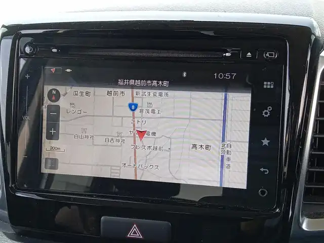 スズキ スペーシア カスタム XS 福井県 2015(平27)年 6.9万km ムーンライトバイオレットPM ワンオーナー車/全方位カメラ/４WD/純正15インチAW/両側パワースライドドア/キセノンヘッドライト/Fフォグ/シートヒーター/純正メモリナビ（CD/DVD/BT/USB/AUX/iPod）/フルセグテレビ/アイドリングストップ/横滑り防止装置/盗難防止装置/ダブルエアバッグ/純正フロアマット/スマートキー