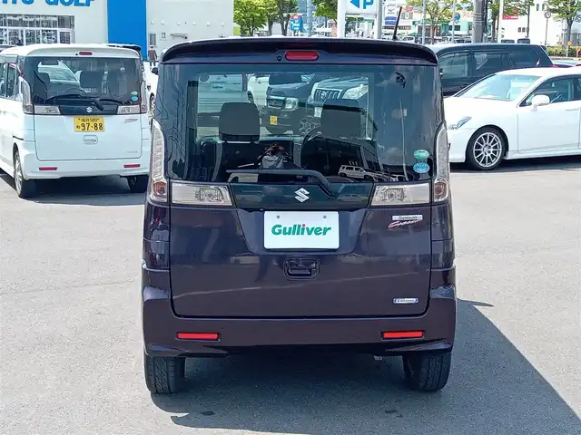 スズキ スペーシア カスタム XS 福井県 2015(平27)年 6.9万km ムーンライトバイオレットPM ワンオーナー車/全方位カメラ/４WD/純正15インチAW/両側パワースライドドア/キセノンヘッドライト/Fフォグ/シートヒーター/純正メモリナビ（CD/DVD/BT/USB/AUX/iPod）/フルセグテレビ/アイドリングストップ/横滑り防止装置/盗難防止装置/ダブルエアバッグ/純正フロアマット/スマートキー