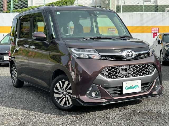 トヨタ タンク カスタムG S 神奈川県 2017(平29)年 6.3万km プラムブラウンパールクリスタルシャイン ワンオーナー /4WD/スマートアシストII/アルパイン9インチナビ　X9V/CD /DVD /SD /BT /フルセグ/全方位カメラ/バックカメラ/エンジンスターター/LEDヘッドライト/オートライト/フォグランプ/14インチアルミホイール/ドアバイザー/革巻きステアリング/リアロールシェード/両側パワースライドドア/アイトリングストップ/スマートキー×2/新車時保証書/取扱説明書/ナビ取扱説明書