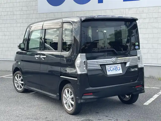 ダイハツ タント カスタム X 佐賀県 2018(平30)年 6.5万km ブラックマイカメタリック （株)IDOMが運営する【じしゃロン佐賀店】の自社ローン専用車両になります。/こちらは現金またはオートローンご利用時の価格です。自社ローンご希望の方は別途その旨お申付け下さい/禁煙車/社外ナビ/　　フルセグ/CD/DVD/BT/左側パワースライド/LEDオートライト/Fフォグ/シートヒーター/純正14インチアルミホイール/アイドリングストップ/オートエアコン/スマートキー