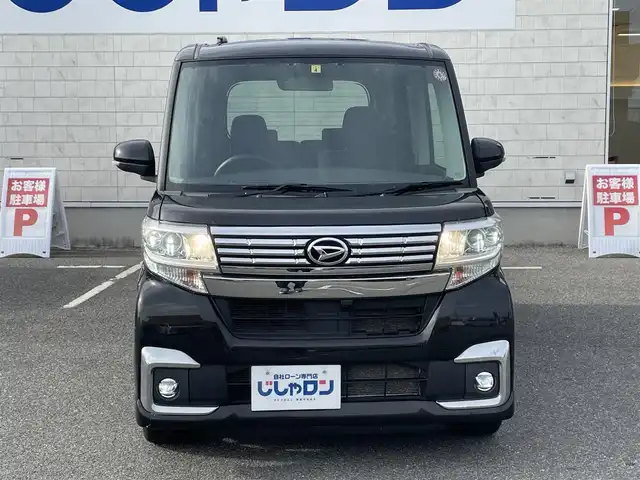 ダイハツ タント カスタム X 佐賀県 2018(平30)年 6.5万km ブラックマイカメタリック （株)IDOMが運営する【じしゃロン佐賀店】の自社ローン専用車両になります。/こちらは現金またはオートローンご利用時の価格です。自社ローンご希望の方は別途その旨お申付け下さい/禁煙車/社外ナビ/　　フルセグ/CD/DVD/BT/左側パワースライド/LEDオートライト/Fフォグ/シートヒーター/純正14インチアルミホイール/アイドリングストップ/オートエアコン/スマートキー