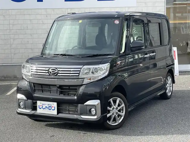 ダイハツ タント カスタム X 佐賀県 2018(平30)年 6.5万km ブラックマイカメタリック （株)IDOMが運営する【じしゃロン佐賀店】の自社ローン専用車両になります。/こちらは現金またはオートローンご利用時の価格です。自社ローンご希望の方は別途その旨お申付け下さい/禁煙車/社外ナビ/　　フルセグ/CD/DVD/BT/左側パワースライド/LEDオートライト/Fフォグ/シートヒーター/純正14インチアルミホイール/アイドリングストップ/オートエアコン/スマートキー