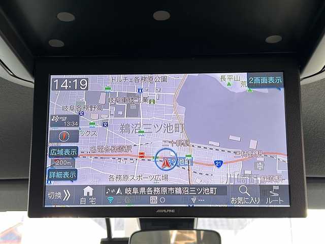 トヨタ ノア Si ダブルバイビーⅢ 岐阜県 2021(令3)年 3.4万km ホワイトパールクリスタルシャイン ALPINE11インチナビ /Bluetooth/フルセグTV/HDMI/バックカメラ/ALPINE12インチフリップダウンモニター/プリクラッシュセーフティ/車線逸脱警報/オートハイビーム/両側パワースライドドア/アイドリングストップ/クルーズコントロール/ビルトインETC/前後ドライブレコーダー/ハーフレザー/スタッドレスタイヤ４本車載