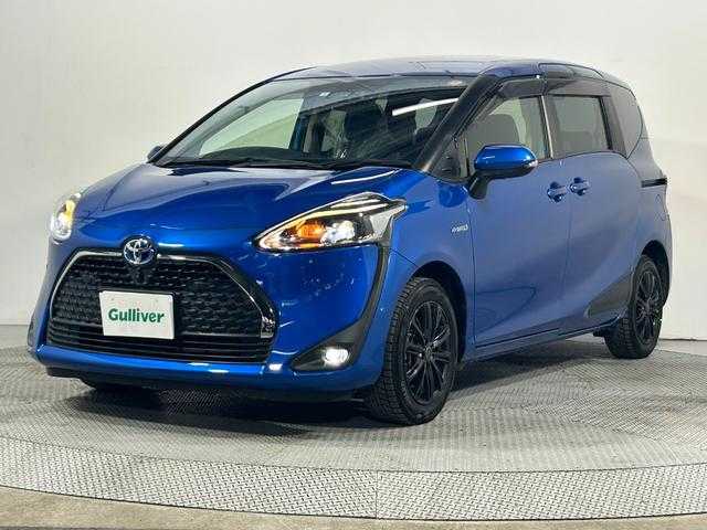 トヨタ シエンタ ハイブリッド G クエロ 大阪府 2020(令2)年 1.7万km コバルトブルーメタリック 純正ナビＴＶ　全方位カメラ　ＥＴＣ　ドラレコ　衝突軽減　クルコン　シートヒーター　ハンドルヒーター　オートライト　ＬＥＤヘッドライト　オートハイビーム　オートエアコン　電動格納ミラー　ハーフレザー
