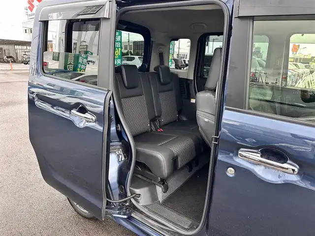 スズキ スペーシア カスタム HYBRID XS ターボ 宮城県 2022(令4)年 4.2万km インディゴブルーメタリック 全方位モニター付きメモリーナビゲーション/・全方位モニター用カメラ（フロント/サイド/リア）/・メモリーナビ/・9インチディスプレイ/・スズキコネクト/SOSボタン/・USBソケット/＝＝＝/ワンオーナー/セーフティサポート/・デュアルカメラブレーキサポート/・誤発進抑制機能/・車線逸脱警報機能/・ふらつき警報/・先行車発進お知らせ機能/・ハイビームアシスト/・アダプティブクルーズコントロール/・後退時ブレーキサポート/・後方誤発進抑制機能/・リアパーキングセンサー/・車線逸脱抑制機能/両側パワースライドドア/ハーフレザーシート/シートヒーター/パーソナルテーブル（後席左右）/革巻きステアリング/ステアリングスイッチ/パドルシフト/アイドリングストップ/LEDヘッドランプ/LEDフロントフォグランプ/オートライト/スマートキー＆プッシュスタート/スペアキー/電動格納ミラー/純正15インチAW（サマー）/純正フロアマット/ドアバイザー/W/サイド/カーテンエアバッグ