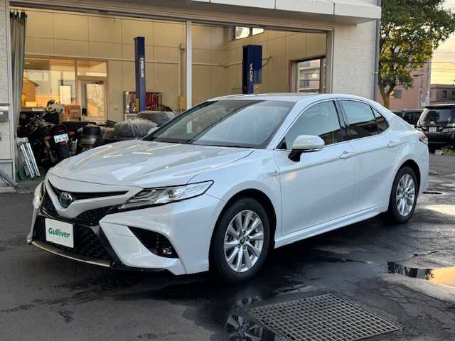 トヨタ カムリ WS 道東・釧路十勝 2020(令2)年 4.5万km プラチナホワイトパールマイカ ４WD/トヨタセーフティセンス/純正ナビ/USB/Miracast/Bluetooth/バックカメラ /レーダークルーズ/JBLサウンド/パドルシフト/ビルトインETC/オートライト/オートマチックハイビーム/フロントワイパーデアイサー/ミラーヒーター/革巻ステアリング/純正フォグランプ/ドアミラーウィンカー/社外AW付夏タイヤ積込