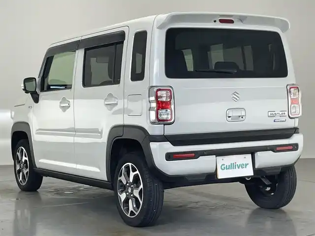 スズキ ハスラー HYBRID X 愛知県 2021(令3)年 2.7万km ピュアホワイトP デュアルカメラブレーキサポート 純正９型ナビ　全方位カメラ　ＣＤ／ＤＶＤデッキ　シートヒーター　前後ドライブレコーダー　ＬＥＤライト　フォグランプ　純正アルミホイール　純正フロアマット　フルセグＴＶ