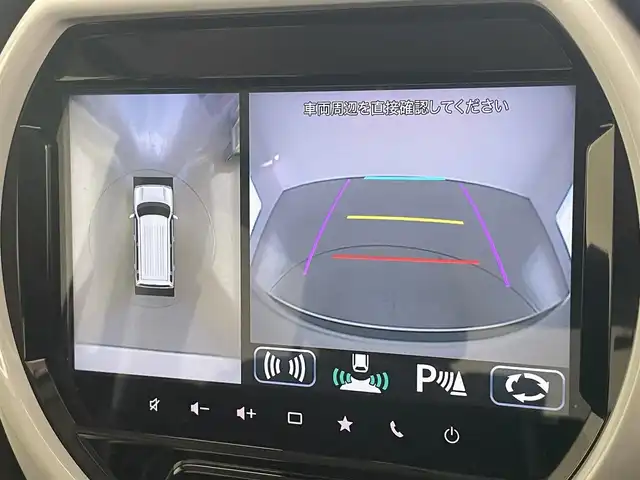 スズキ ハスラー HYBRID X 愛知県 2021(令3)年 2.7万km ピュアホワイトP デュアルカメラブレーキサポート 純正９型ナビ　全方位カメラ　ＣＤ／ＤＶＤデッキ　シートヒーター　前後ドライブレコーダー　ＬＥＤライト　フォグランプ　純正アルミホイール　純正フロアマット　フルセグＴＶ