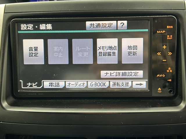 トヨタ ヴォクシー X Lエディション 大阪府 2011(平23)年 11.5万km ブラック 純正SDナビ　NHDT-W60G/【BT/ワンセグTV/DVD/CD】/ＥＴＣ/バックカメラ/パワースライドドア　左/オートライト/純正フロアマット/ＡＡＣ/電動格納ミラー/ドアバイザー