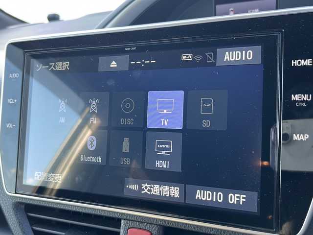 トヨタ ヴォクシー ハイブリッド ZS 煌Ⅱ 愛媛県 2020(令2)年 7.1万km ブラック 純正ナビ/Bluetooth/CD/DVD/USB/フルセグ/両側パワースライドドア/バックカメラ/ETC/クルーズコントロール/前席シートヒーター/純正フロアマット/純正16インチAW/アイドリングストップ/コーナーセンサー/オートライト/LEDヘッドライト/フォグランプ/保証書/取扱説明書