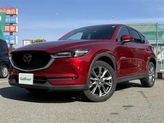 マツダ ＣＸ－５ XD エクスクルーシブモード 兵庫県 2020(令2)年 7.4万km ソウルレッドクリスタルM 本革シート/360ビューモニター/両前パワーシート＆シートヒーター＆ベンチレーション/ステアリングヒーター/BOSEサウンド/ブラインドスポット/パワーリアゲート/レーダークルコン/オートハイビーム/ヘッドアップディスプレイ/ETC