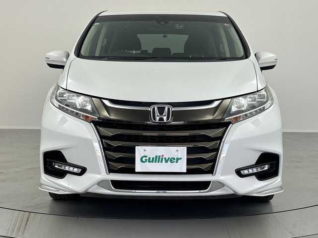 ホンダ オデッセイ G エアロ ホンダセンシング 福島県 2018(平30)年 4万km プラチナホワイトパール /禁煙車　//４ＷＤ　//純正７インチナビ(VXM-195VFi)　/フルセグTV/CD/DVD/BTA/FM/AM//両側パワースライドドア　//衝突被害軽減ブレーキ　//アダプティブクルーズコントロール　//純正ビルトインＥＴＣ　//ドライブレコーダー(前後)　//ＬＥＤヘッドライト　//ＵＳＢ入力端子　//ＷＡＣ