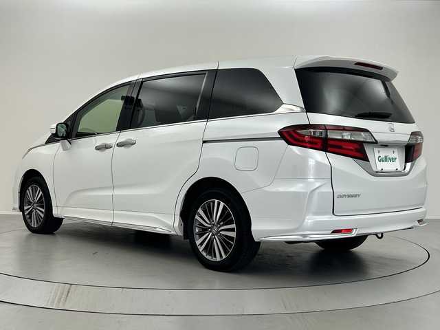 ホンダ オデッセイ G エアロ ホンダセンシング 福島県 2018(平30)年 4万km プラチナホワイトパール /禁煙車　//４ＷＤ　//純正７インチナビ(VXM-195VFi)　/フルセグTV/CD/DVD/BTA/FM/AM//両側パワースライドドア　//衝突被害軽減ブレーキ　//アダプティブクルーズコントロール　//純正ビルトインＥＴＣ　//ドライブレコーダー(前後)　//ＬＥＤヘッドライト　//ＵＳＢ入力端子　//ＷＡＣ