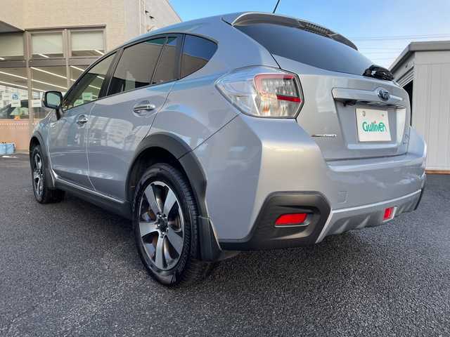 スバル インプレッサ ＸＶ ハイブリッド 2．0i－L アイサイト 山形県 2013(平25)年 5.9万km アイスシルバーメタリック ・社外SDナビ CD DVD フルセグ BT/・バックカメラ/・レーダークルーズコントロール/・AC１００V電源/・未使用スタッドレス＋アルミ車載