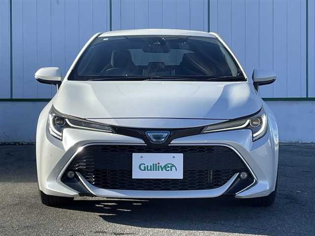 トヨタ カローラ スポーツ ハイブリッドG Z 山梨県 2018(平30)年 1.6万km ホワイトパールクリスタルシャイン 純正SDナビ(NSZT-W66T)/純正CD/Bluetooth接続/フルセグTV/バックカメラ/ETC/ドライブレコーダー/衝突被害軽減システム/レーンキープアシスト/ブラインドスポットモニター/オートマチックハイビーム/レーダークルーズコントロール/スペアキー1本/取扱説明書/保証書