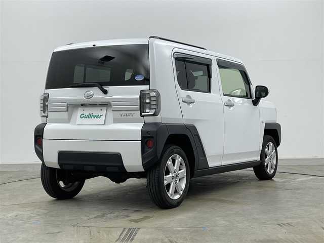 ダイハツ タフト G 岡山県 2020(令2)年 3.2万km シャイニングホワイトパール 純正SDナビ【NMZK-W70D】/AM/FM/CD/DVD/Bluetooth/フルセグ/ガラスルーフ/パノラマモニター/アダプティブクルーズコントロール/スマートアシスト/衝突被害軽減ブレーキ/横滑り防止装置/アイドリングストップ/シートヒーター/純正エンジンスターター/オートライト/LEDヘッドライト/オートハイビームォグランプ/スマートキー/プッシュスタート/純正フロアマット