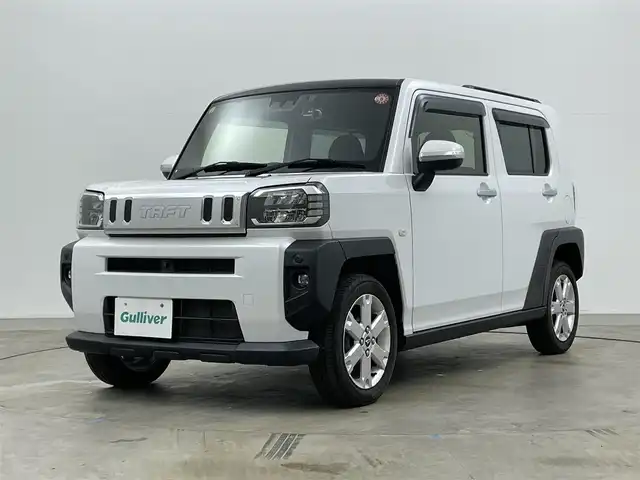 ダイハツ タフト G 岡山県 2020(令2)年 3.2万km シャイニングホワイトパール 純正SDナビ【NMZK-W70D】/AM/FM/CD/DVD/Bluetooth/フルセグ/ガラスルーフ/パノラマモニター/アダプティブクルーズコントロール/スマートアシスト/衝突被害軽減ブレーキ/横滑り防止装置/アイドリングストップ/シートヒーター/純正エンジンスターター/オートライト/LEDヘッドライト/オートハイビームォグランプ/スマートキー/プッシュスタート/純正フロアマット