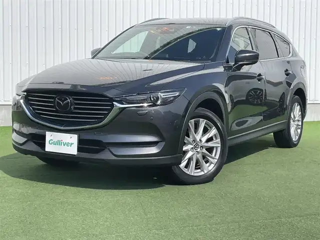 マツダ ＣＸ－８ XD プロアクティブ 香川県 2018(平30)年 2.9万km マシーングレープレミアムM 登録時走行距離：28865km/メーカー純正ディスオプレイオーディオ/　CD　DVD　BT　フルセグTV/全方位カメラ/BOSEプレミアムサウンド/ETC2.0/ドライブレコーダー/衝突被害軽減装置/レーンキープアシスト/レーダークルーズコントロール/クリアランスソナー/ヘッドアップディスプレイ/アイドリングストップ/横滑り防止装置/MTモード付AT/オートホールド機能付き電子パーキングブレーキ/LEDヘッドライト/オートライト/フォグランプ/パワーバックドア/ルーフレール/シートヒーター/ロールサンシェード/ステアリングスイッチ/ステアリングヒーター/プッシュスタート/スマートキー