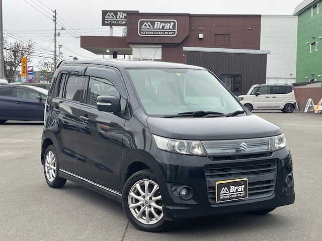 スズキ ワゴンＲ スティングレー リミテッドⅡ 道央・札幌 2012(平24)年 8.3万km ブルーイッシュブラックパール3