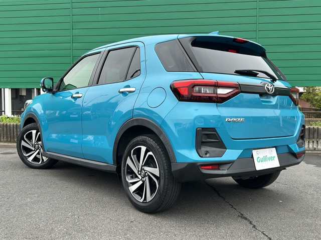 トヨタ ライズ Z 茨城県 2020(令2)年 3.9万km ターコイズブルーマイカメタリック 純正ディスプレイオーディオ/Bluetooth/フルセグTV/バックカメラ/スマートアシスト/・衝突回避支援ブレーキ機能/・衝突警報機能/・車線逸脱警報機能 /・車線逸脱抑制制御機能 /・ブレーキ制御付誤発進抑制機能/・先行車発進お知らせ機能/・コーナーセンサー/・標識認識機能/・アダプティブクルーズコントロール/ビルトインETC/前後ドライブレコーダー/前席シートヒーター/純正17インチAW/オートライト/LEDヘッドライト