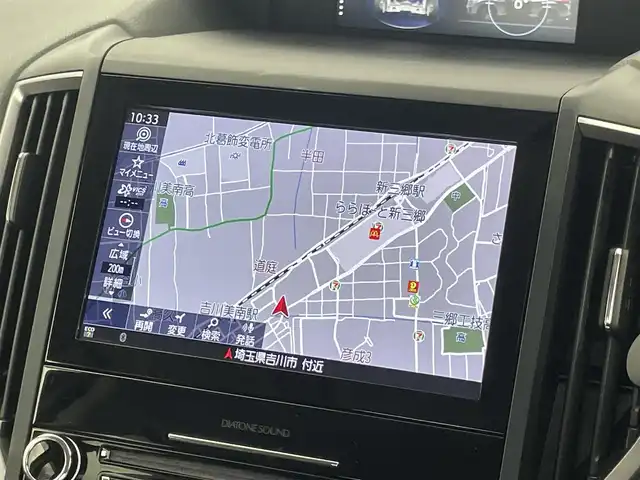 スバル フォレスター X－ブレイク 埼玉県 2019(令1)年 5.8万km クリスタルブラックシリカ 純正ダイアトーンナビ　バックカメラ　ＢＳＭ　デジタルインナーミラー　ＥＴＣ　ステアリングヒーター　シートヒーター　アイサイト　レーダークルーズコントロール　ハーフレザー　純正アルミ　ＣＤ再生　地デジ　ドライブレコーダー
