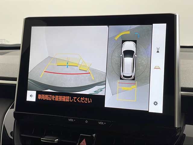 トヨタ カローラ クロス ハイブリッド Z 新潟県 2024(令6)年 0.1万km未満 アティチュードブラックマイカ 純正10.5インチディスプレイオーディオ(ナビ フルセグTV)/パノラマルーフ/パノラマミックビューモニター/置くだけ充電/前後コーナーセンサー/LEDヘッドライト/ルーフレール/ステアリングヒーター/純正フロアマット/純正ドライブレコーダー/純正ビルトインETC2.0/スマートキー/ハーフレザーシート/パーキングサポートブレーキ/ブラインドスポットモニター/アドバンストパーク/パワーバックドア/100V充電/D席パワーシート/18インチ純正アルミホイール