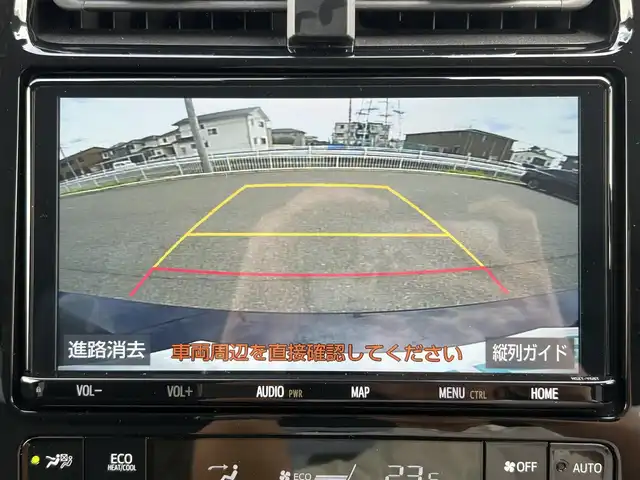 トヨタ プリウス S ツーリングセレクション 群馬県 2019(令1)年 4.9万km アティチュードブラックマイカ 純正9インチSDナビ　（NSZT-Y68T）/ CD、DVD、BTオーディオ、SD、MSV、フルセグTV/トヨタセーフティセンス/・プリクラッシュセーフティ/・レーンディパーチャーアラート/・オートマチックハイビーム/・レーダークルーズコントロール/レザーシート/D/N席シートヒーター/ビルトインETC/プッシュスタート/ステアリングスイッチ/純正ドアバイザー/純正フロアマット/純正17インチアルミホイール/F/Rコーナーセンサー/LEDヘッドライト/LEDフォグ/保証書/取扱説明書/スペアーキー１本