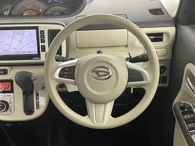ダイハツ ムーヴ キャンバス G メイクアップ SA Ⅲ 埼玉県 2018(平30)年 1.4万km パールホワイトⅢ/ナチュラルベージュマイカメタリック 2トーン 純正８インチナビ　パノラマモニター　ワンオーナー　ＥＴＣ　ドライブレコーダー　ＨＤＭＩ　ＬＥＤライト　スマートアシスト３　誤発進抑制機能　シートヒーター　地デジフルセグ　両側パワースライドドア