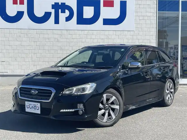スバル レヴォーグ 1．6GT アイサイト 佐賀県 2014(平26)年 10万km クリスタルブラックシリカ （株)IDOMが運営する【じしゃロン佐賀店】の自社ローン専用車両になります。/こちらは現金またはオートローンご利用時の価格です。自社ローンご希望の方は別途その旨お申付け下さい/・アイサイトVer3/（カラー認識/アクティブレーンキープ/ツーリングアシスト）/・純正17インチアルミホイール（切削光輝）/・ヘッドランプベゼル/・ホークアイヘッドランプ/・Dシェイプステアリングホイール/（ハンドルがD字型）/・メッキパーツ