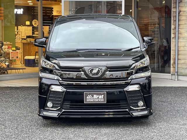 トヨタ ヴェルファイア Z Aエディション ゴールデンアイズ 福島県 2017(平29)年 5.1万km バーニングブラッククリスタルシャインガラスフレーク 純正10インチナビ/フルセグ/バックカメラ/スマートキー/3列シート/両側パワースライドドア/ウォークスルー/オートライト/電動リアゲート/純正フロアマット/盗難防止装置/ETC/Bluetooth/純正フロントエアロ/スマートキー/ハーフレザーシート/LEDヘッドライト