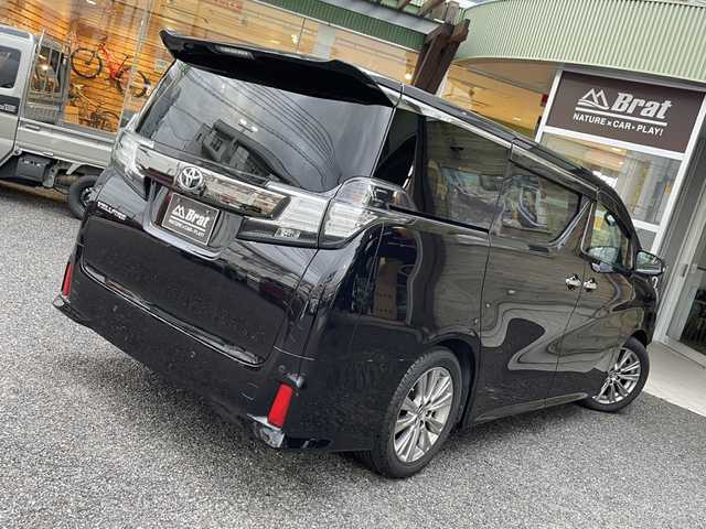 トヨタ ヴェルファイア Z Aエディション ゴールデンアイズ 福島県 2017(平29)年 5.1万km バーニングブラッククリスタルシャインガラスフレーク 純正10インチナビ/フルセグ/バックカメラ/スマートキー/3列シート/両側パワースライドドア/ウォークスルー/オートライト/電動リアゲート/純正フロアマット/盗難防止装置/ETC/Bluetooth/純正フロントエアロ/スマートキー/ハーフレザーシート/LEDヘッドライト