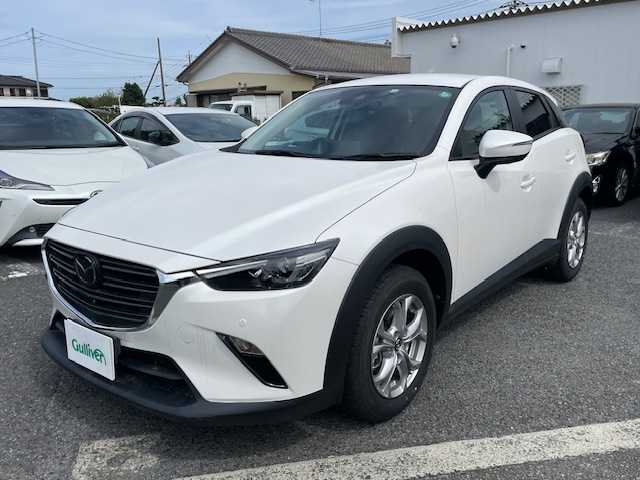 マツダ ＣＸ－３ 15S ツーリング 神奈川県 2022(令4)年 0.1万km スノーフレイクホワイトパールマイカ ワンオーナー/純正マツダコネクト/純正アルミホイール/ワンセグテレビ/プッシュスタート/ETC/ドライブレコーダー（前後）/全方位モニター