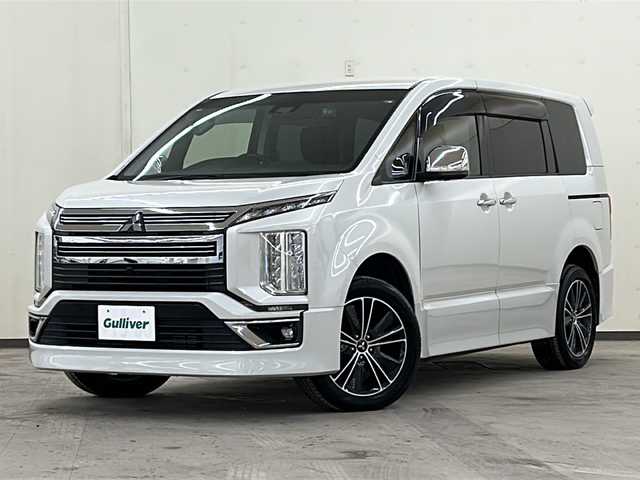 三菱 デリカＤ：５ アーバンギア G パワーパッケージ 道央・札幌 2020(令2)年 9.9万km ウォームホワイトパール 4WD//前後ドラレコ//助手席側電動ステップ//左右パワスラ//全方位カメラ//スマートキー//LEDライト//運転席パワーシート//ブラインドスポットアシスト//フロアマット